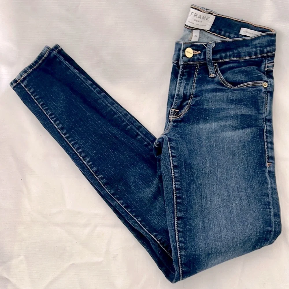 FRAME Denim~Jeans / Le Skinny de Jeanne / London~Los Angeles - Picture 7 of 7